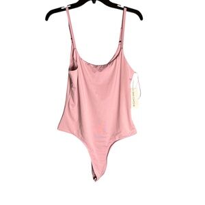 NWT SWS Contour pink bodysuit XL